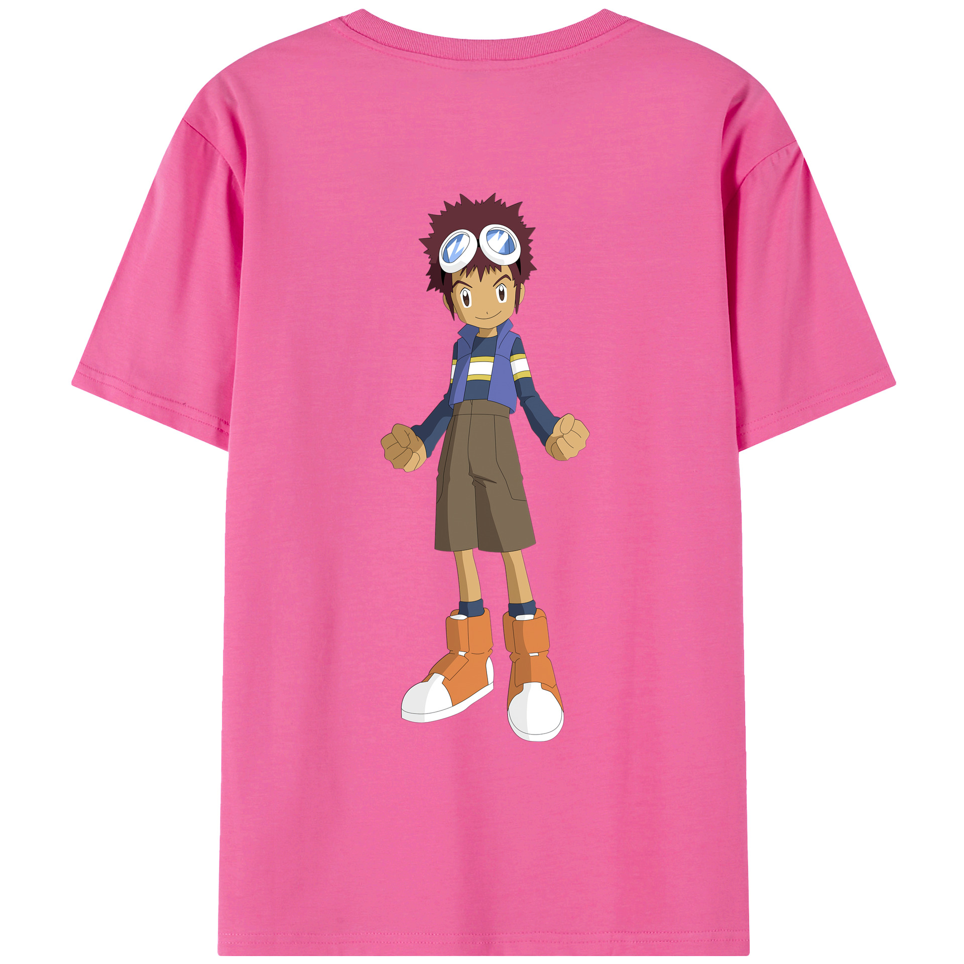 （画像用） Digimon デジタルモンスター/デジモン レディース半袖Tシャツ(バックプリント)